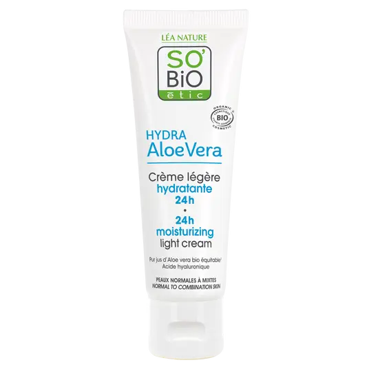 Soin léger hydratant 24H Bio